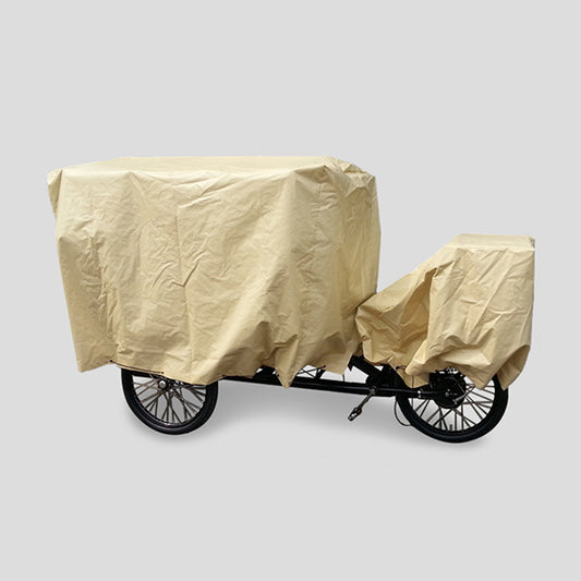 Abdeckhaube Beige dreiteilig