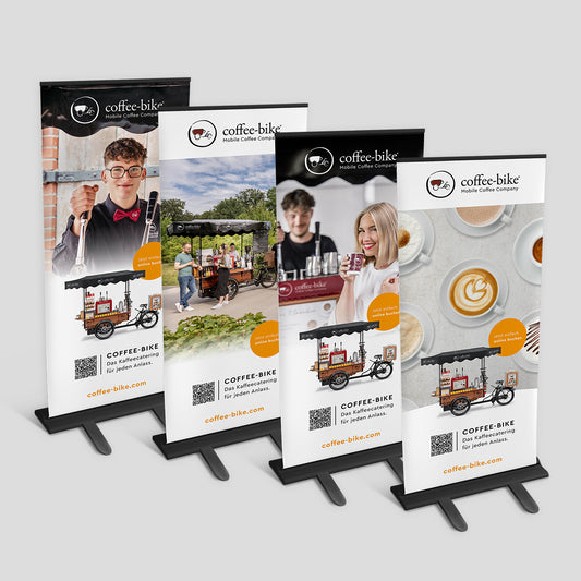 Roll-up Banner (personalisiert / DE / EN)
